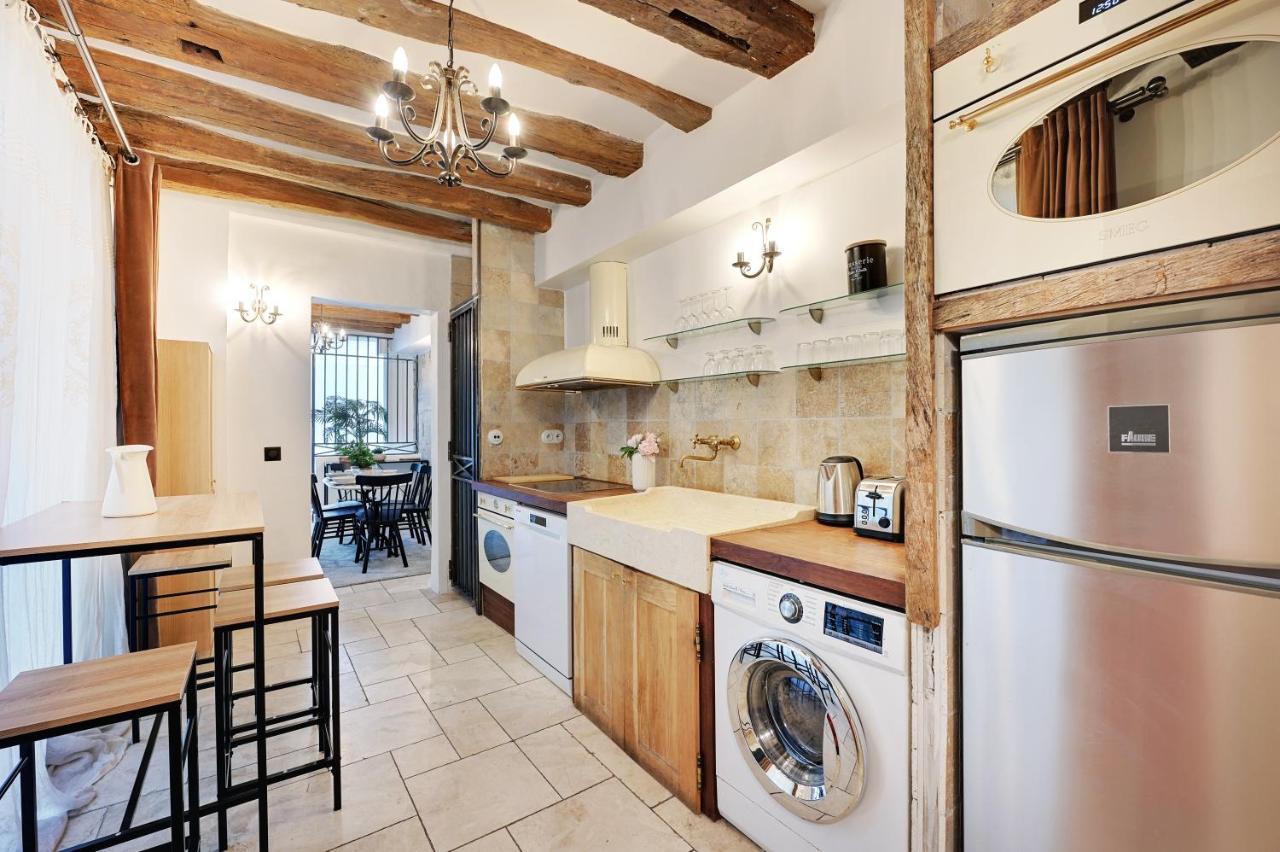 Elegant Apartment - 2Br-7P - Quartier Latin Paris Exterior foto